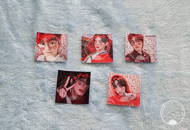 TXT Packing Stickers | $5 set of 30